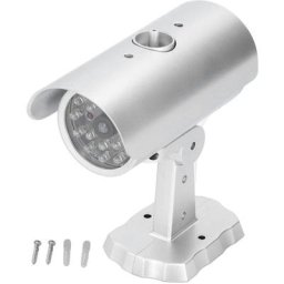 Caméra de Simulation avec caméra de sécurité factice à lumière led Clignotante pour Ruban extérieur