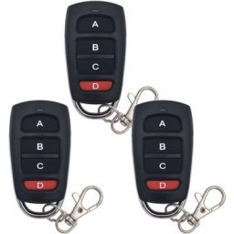 Ersandy - 3 pièces télécommande de porte de garage clonage télécommande 433 mhz télécommande