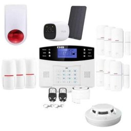 Lifebox - Alarme sans fil connectée gsm avec sirène et caméra autonome pour maison kit connecté 18