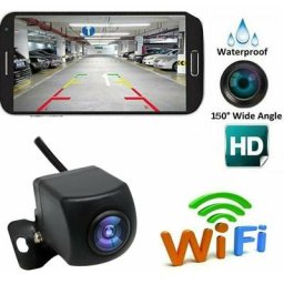 Caméra de recul sans fil hd wifi Caméra de recul pour voiture, véhicules, caméra de recul WiFi avec