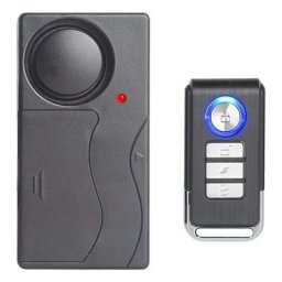 Alarme de Vibration sans Fil, Alarme Antivol pour Vélo/Moto/Voiture/Véhicules/Porte/Fenêtre, Son
