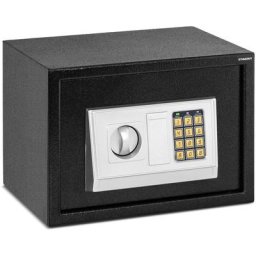 Coffre-Fort De Sécurité Électronique Numérique Acier Maison Bureau 35x25x25cm - Coloré, Argent