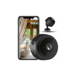 Wenh - Mini caméra de sécurité 1080P Surveillance sans fil de sécurité intérieure et extérieure