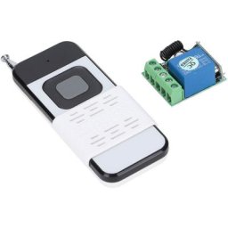 Télécommande à relais, interrupteur de commande sans fil à canal unique dc 12V, télécommande à