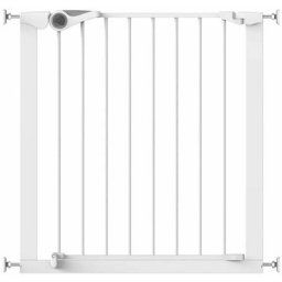 Barrière de sécurité Easy Pressure Fit 75-82 cm Métal Blanc 93439 Noma Blanc
