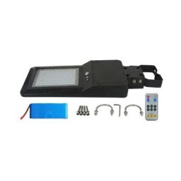 Silamp - Luminaire Urbain Solaire Dimmable 40W Détecteur de Mouvement IP65 (Télécommande incluse)