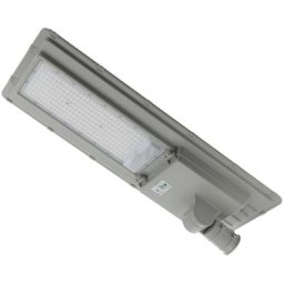 Lampadaire Solaire led pour Éclairage Public Puce Sanan IP65 300W avec Capteur Crépusculaire / de