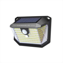 Lampe murale d'exterieur a 178 Led avec 3 modes d'eclairage avec capteur de mouvement impermeable