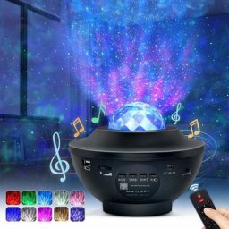Sktooy - Lampe Projecteur led, Projecteur Ciel Étoilé avec télécommande, Minuterie et haut-parleur