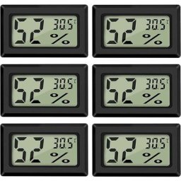 Mini Digital lcd Thermomètre Hygromètre Température Humidité -5070℃ 10%99% rh Thermomètre Portable