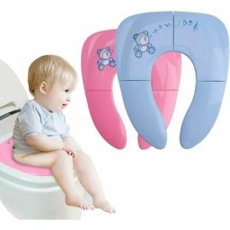 Siège de Toilette Pliable Bébé Réducteur de Toilette Sécurité Siège Pot Portable Enfants wc