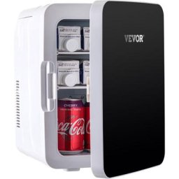 Mini Refrigerateur 10L Frigo Portable 48W Refroidisseur Chaud Froid ac dc 12V Glaciere Electrique