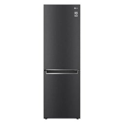 Réfrigérateur combiné 60cm 341l nofrost LG GBB61MCGDN - noir