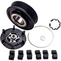 Embrayage Poulie climat compresseur pour Audi a4 a6 a8 s6 rs6 6seu14c Neuf