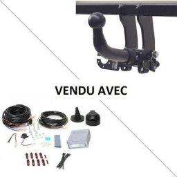 Auto-hak - Attelage Audi Q3 y compris S-Line (07/18-) rdsoh + faisceau universel 7 broches +