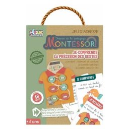 Paris Prix - Jeu D'adresse Boutons montessori 14cm Multicolore