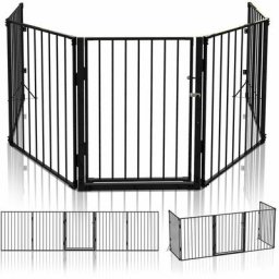 Barriere de securite 3M 5 panneaux noire