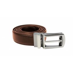 Venteo - Ceinture en cuir exact belt Ajustable - Ceinture à boucle - Noir ou Marron - 80 et 110 cm
