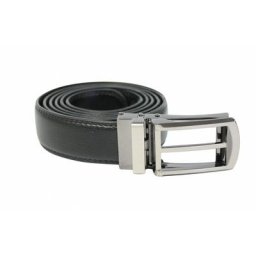 Venteo - Ceinture en cuir exact belt Ajustable - Ceinture à boucle - Noir ou Marron - 80 et 110 cm
