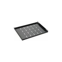 Etagère fixe pour rack sol 19'' profondeur 600mm - Noir