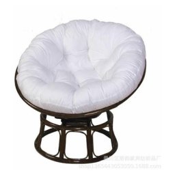 FDC - Blanc, matelas suspendu 100CM 100CM coussin de chaise tufté rond confortable tapis de sol