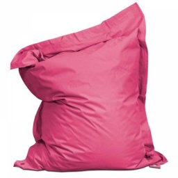 Pouf de jardin en polyester rose 140 x 120 cm - Rose