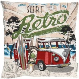 Housse de coussin 45x45 kombi - Rouge