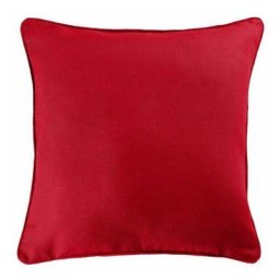 Paris Prix - Coussin Déco Panama 60x60cm Rouge