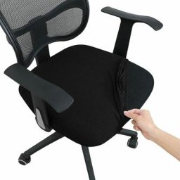 Housse de Chaise de Bureau Housses de Chaise Amovible Universel Moderne Simplism Style Rotatif