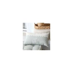 Lovely Casa - Coussin rectangulaire (50 cm) Constance Bleu
