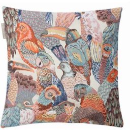 Madura - Housse de coussin 40x40 cm Rosalbin - jungle birds - Rosalbin