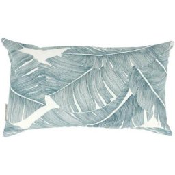 Linnea - Housse de coussin palmito 30x50 cm - Bleu Glacier