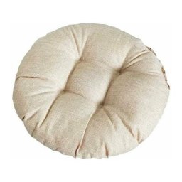 Rond Coussin de Siège, Coton Lin Tatami Coussin de Sol, Coussin de Chaise épais Moelleux pour