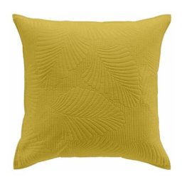 Paris Prix - Housse de Coussin Palombine 60x60cm Ocre