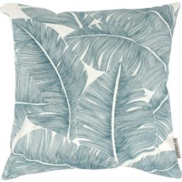 Linnea - Housse de coussin palmito 45x45 cm - Bleu Glacier