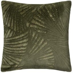 Atmosphera - Coussin Flan 3D Doré Kaki 40 x 40 créateur d'intérieur - Kaki