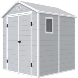 Chalet en plastique Harmony Big Store h. 226 d. 192 l. 190 cm