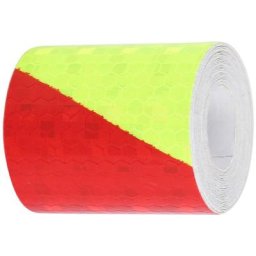 5cm 3m bande d'avertissement réfléchissante autocollant bande autocollant pour voiture automobile