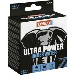 Ultra power under water 56491-00000-00 Bande de réparation noir (l x l) 1.5 m x 50 mm 1 pc(s) - Tesa