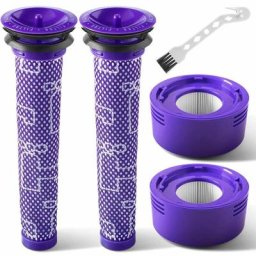 Aspirateur Dyson V7 V8 Animal Absolute Motorhead 2 post-filtres hepa et 2 pré-filtres pour dyson