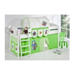 Lit mi-haut evolutif moon - Pirate Vert
