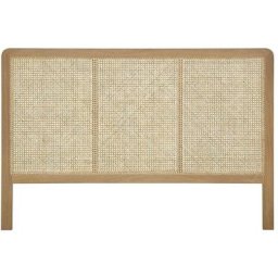 Tete de lit en cannage naturel Gala Bois naturel 165 cm - Bois naturel