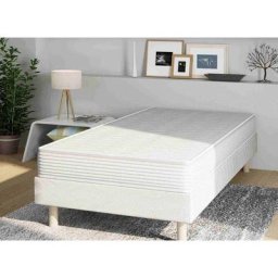 Matelas 90 x 190 cm Hauteur 15 cm - blanc