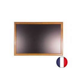 Interface Plv - Ardoise murale en bois couleur chêne dimensions 66 x 46 cm - Fabrication française