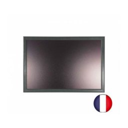Interface Plv - Ardoise murale en bois couleur anthracite dimensions 66 x 46 cm - Fabrication
