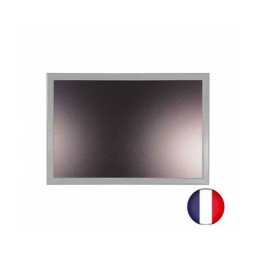 Interface Plv - Ardoise murale en bois couleur gris dimensions 66 x 46 cm - Fabrication française