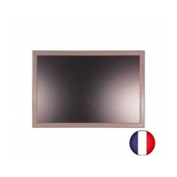 Interface Plv - Ardoise murale en bois couleur taupe dimensions 66 x 46 cm - Fabrication française