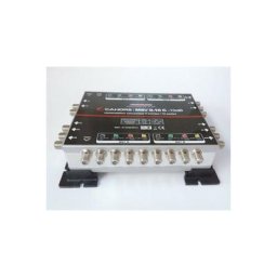 Commutateur multiple de signal terrestre/satellite 2 Sat + Terrestre 10 sorties abonnés Msv 910