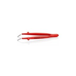 Brucelles de précision Knipex 92 47 01 pointe Coudée en en inox, l. 142 mm ( Prix pour 1 )