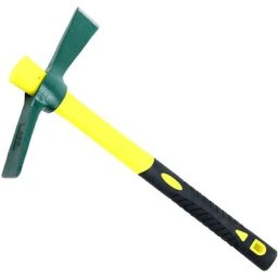 Mattock houe Micro pioche Outil de Hache Jardinage désherbage Mini pioche en Acier poignée en Fibre